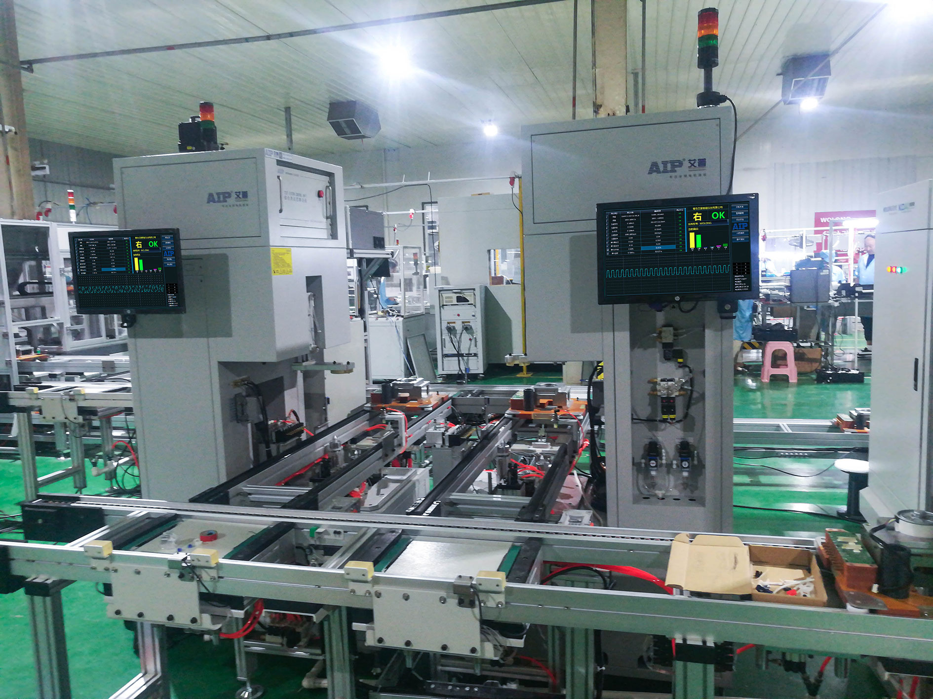 艾普智能--空調風扇無刷電機加載應用現場 艾普智能--空調風扇無刷電機加載應用現場