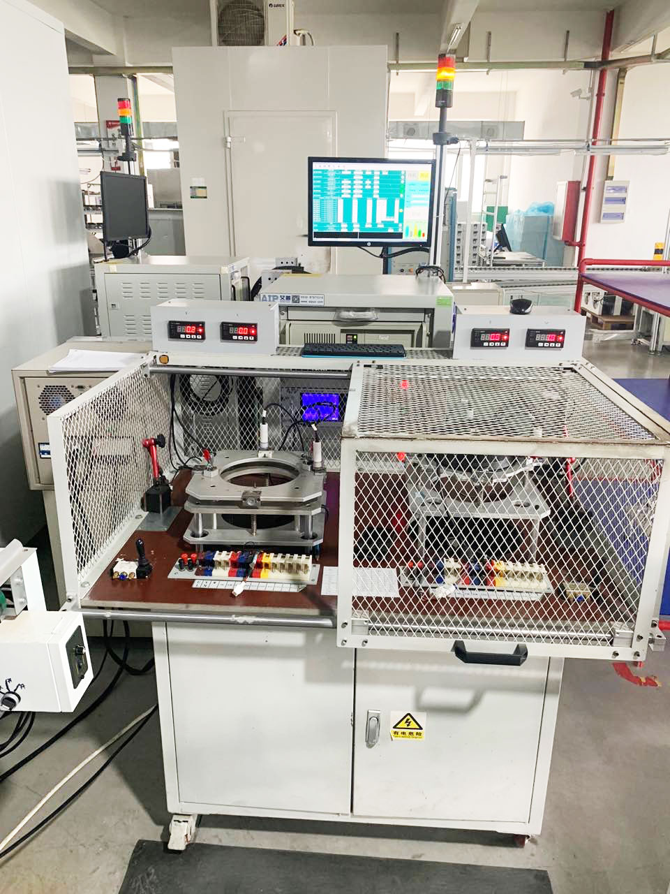風機電機測試現場 風機電機測試現場