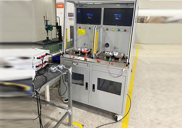 凈化器無刷電機(jī)測試設(shè)備應(yīng)用現(xiàn)場