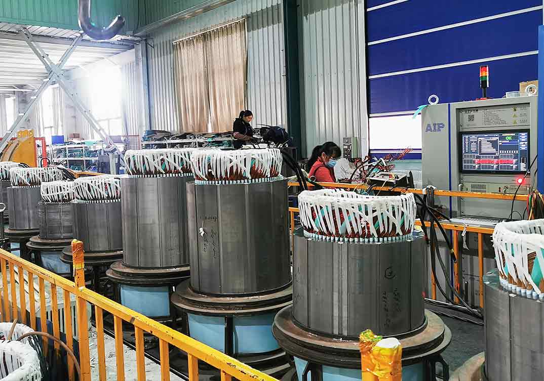 三相工業(yè)電機(jī)定子測試設(shè)備應(yīng)用現(xiàn)場