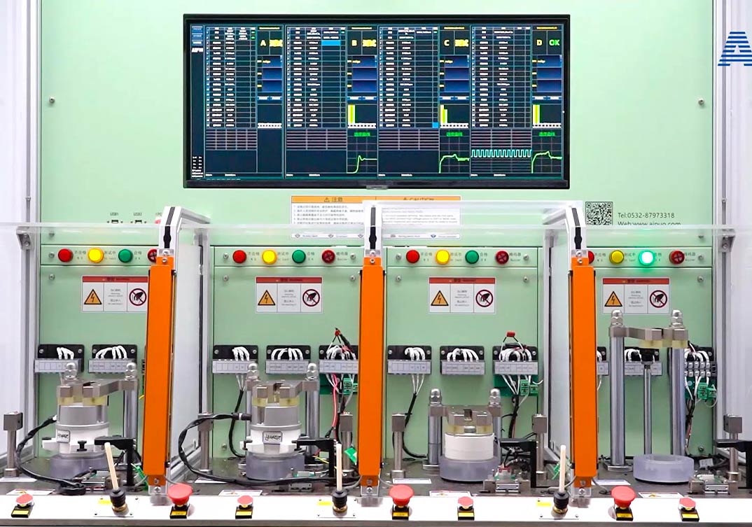 空調風扇無刷電機負載測試系統應用現場—AIP艾普 空調風扇無刷電機負載測試系統應用現場—AIP艾普